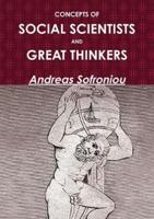 Concepts of Social Scientists and Great Thinkers