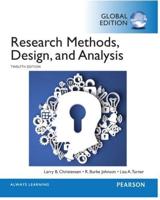 Research Methods, Design, and Analysis