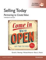 Selling Today With MyMarketingLab, Global Edition