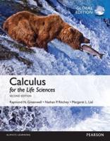 Calculus for the Life Sciences, Global Edition -- MyLab Math With Pearson eText