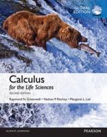 Calculus for the Life Sciences With MyMathLab, Global Edition