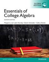 Essentials of College Algebra With MyMathLab, Global Edition
