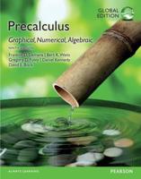 Precalculus: Graphical, Numerical, Algebraic, Global Edition -- MyLab Mathematics With Pearson eText