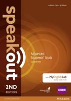 Speakout Advanced 2nd Edition Students' Book for DVD-ROM and MyEnglishLab Pack