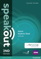 Speakout Starter 2nd Edition Students' Book for DVD-ROM and MyEnglishLab Pack
