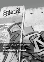 Stimmt! Edexcel GCSE German Higher Vocab Book (Pack of 8)