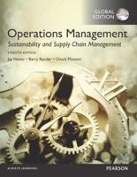 MyLab Operations Management With Pearson eText for Operations Management: Sustainability and Supply Chain Management, Global Edition