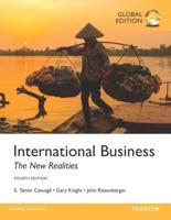 International Business: The New Realities, Global Edition -- MyLab Management With Pearson eText