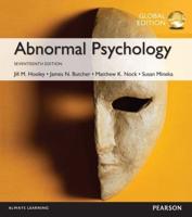 Abnormal Psychology, Global Edition -- MyLab Psychology With Pearson eText