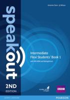Speakout Intermediate 2nd Edition Flexi Students' Book 1 for Pack