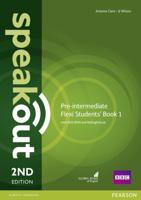 Speakout Pre-Intermediate 2nd Edition Flexi Students' Book 1 for Pack