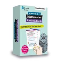 Pearson REVISE AQA GCSE Maths Foundation Revision Cards (With Free Online Revision Guide): For 2024 and 2025 Assessments and Exams (REVISE AQA GCSE Maths 2015)