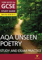 AQA English Literature Unseen Poetry. Study Guide and Test Practice
