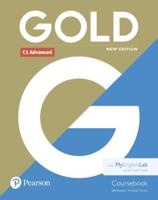 Gold C1 Advanced New Edition Coursebook for MyEnglishLab Pack