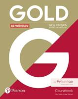 Gold B1 Preliminary New Edition Coursebook for MyEnglishLab Pack