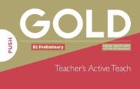 Gold B1 Preliminary Teacher's Active Teach