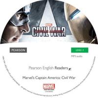 Pearson English Readers Level 3: Marvel - Captain America - Civil War (CD)