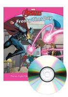 Pearson English Kids Readers Level 2: Marvel Avengers Freaky Thor Day (Book + CD)