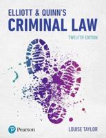 Elliott and Quinn's Criminal Law