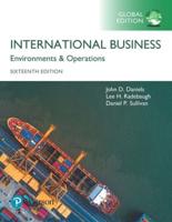 International Business: Environments & Operations, Global Edition -- MyLab Management With Pearson eText