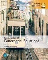Fundamentals of Differential Equations, Global Edition + MyLab Mathematics With Pearson eText (Package)