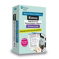 Pearson REVISE Edexcel GCSE History Anglo-Saxon and Norman England Revision Cards (With Free Online Revision Guide and Workbook): For 2024 and 2025 Exams (Revise Edexcel GCSE History 16)