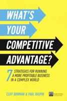 What's Your Competitive Advantage?