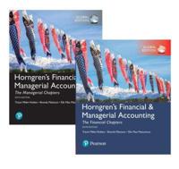 Horngren's Financial & Managerial Accounting. The Financial Chapters, Sixth Edition
