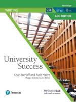 University Success GCC Advanced Writing. Student Book & Student MyEnglishLab