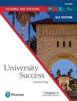 University Success GCC Speaking and Listening. Level 1 Student Book & Student MyEnglishLab