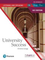 University Success GCC Speaking and Listening. Level 2 Student Book & Student MyEnglishLab