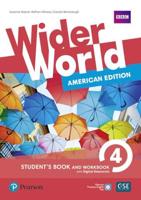 Wider World American Edition 4 Student Book & Workbook for Pack