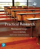 Practical Research: Planning and Design, Global Edition + MyLab Education With Pearson eText (Package)