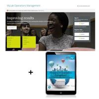 MyLab Economics With Pearson eText for Principles of Operations Management: Sustainability and Supply Chain Management, Global Edition