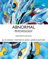 Abnormal Psychology, Global Edition -- Revel