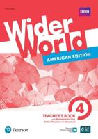 Wider World - (AE) - 1st Edition (2019) - Teacher's Book &Teacher's Portal Access Code - Level 4