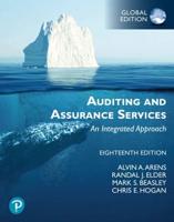 Auditing and Assurance Services, Global Edition -- MyLab Accounting With Pearson eText Access Code