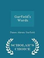 Garfield's Words - Scholar's Choice Edition