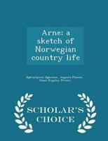 Arne; a sketch of Norwegian country life  - Scholar's Choice Edition