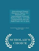 International Finance Discussion Papers