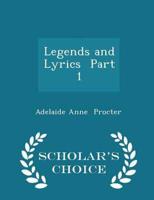 Legends and Lyrics  Part 1 - Scholar's Choice Edition