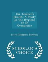 The Teacher's Health