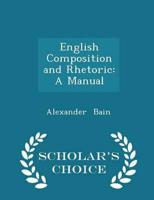 English Composition and Rhetoric