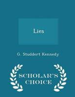 Lies - Scholar's Choice Edition