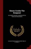 Simon Crosby The Emigrant