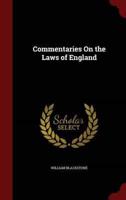 Commentaries on the Laws of England