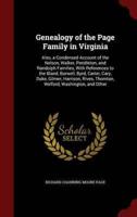 Genealogy of the Page Family in Virginia