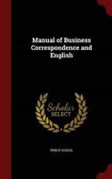 Manual of Business Correspondence and English