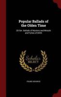 Popular Ballads of the Olden Time