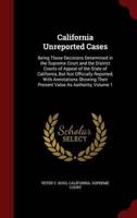 California Unreported Cases